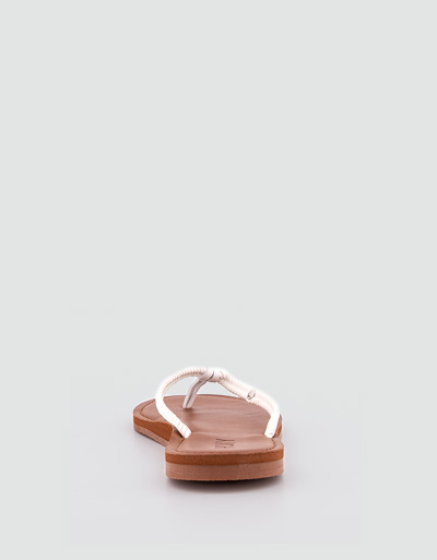 ROXY Zehensandalen mit geflochtenem Riemen Online Outlet