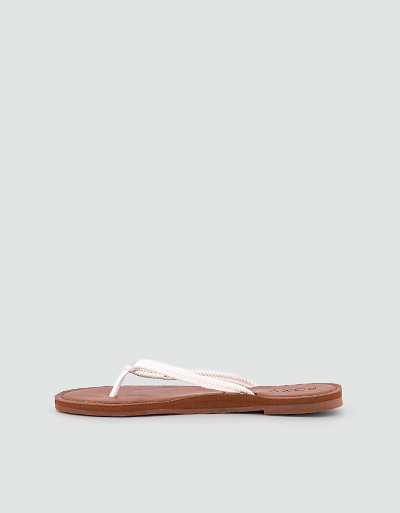 ROXY Zehensandalen mit geflochtenem Riemen Online Outlet