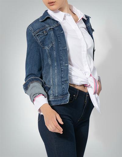 Marc O'Polo Bluse mit Kontraststreifen Riesige Ersparnisse