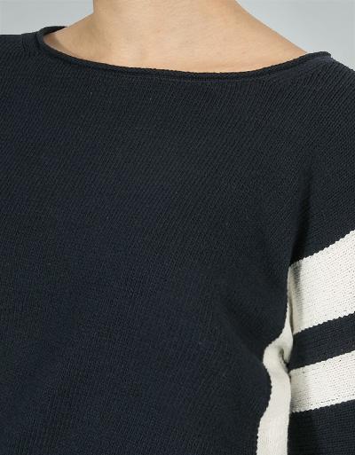 Marc O'Polo Pullover mit Kontraststreifen Sonderangebot der Fabrik
