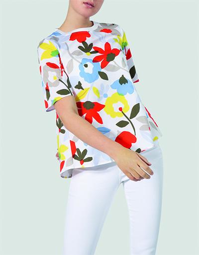 BOGNER Blusenshirt in floralem Dessin Bis zu 55% Rabatt