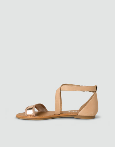 TOMMY JEANS Sandale mit Metallic-Einsatz Bis zu 60% Rabatt