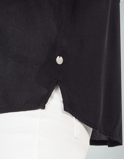 Pepe Jeans Blusen-Top mit Spitzeneinsatz Kostenloser Versand international