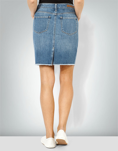Tommy Hilfiger Jeansrock mit Fransenabschluss Fabrikladen