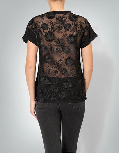 Replay Shirt mit Blumenapplikation Exklusivangebot