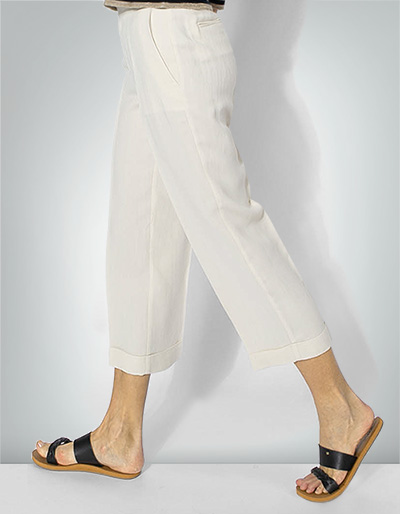 TWIN-SET 7/8 Leinenhose in italienischer Größe Muttertagsangebot