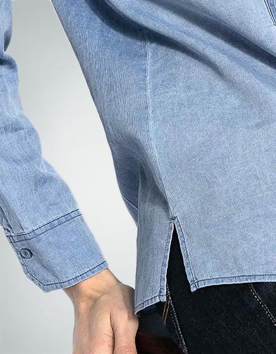 Marc O'Polo Bluse in cleaner Optik Große Rabatte