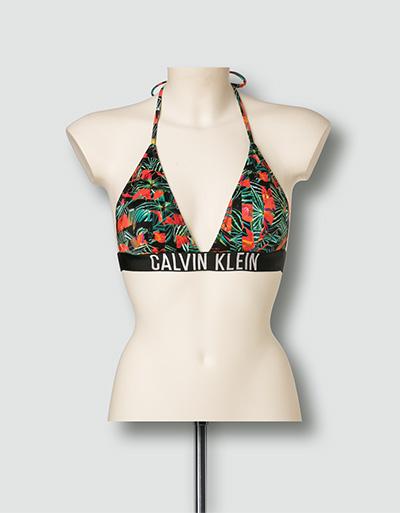 Calvin Klein Swimwear Bikinitop mit Logoband Super Rabatt