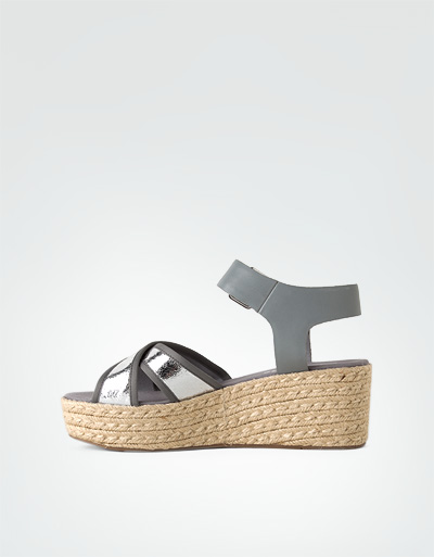 TOMMY JEANS Wedges mit Bastsohle Kostenloser Versand international