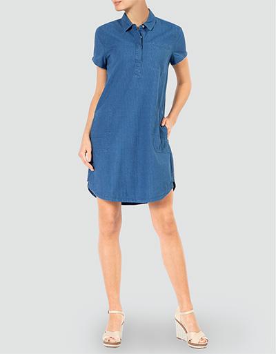Barbour Shirtkleid in Denim-Optik mit feinen Streifen