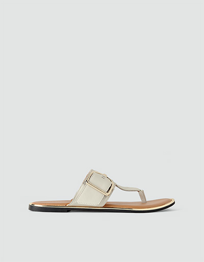 Tommy Hilfiger Zehensandalen mit Gold-Details Angebote