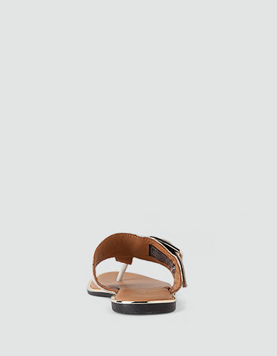 Tommy Hilfiger Zehensandalen mit Gold-Details Angebote
