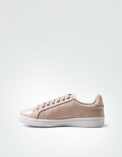 Fred Perry Sneaker aus Canvas mit Lackdetails Lagerräumung