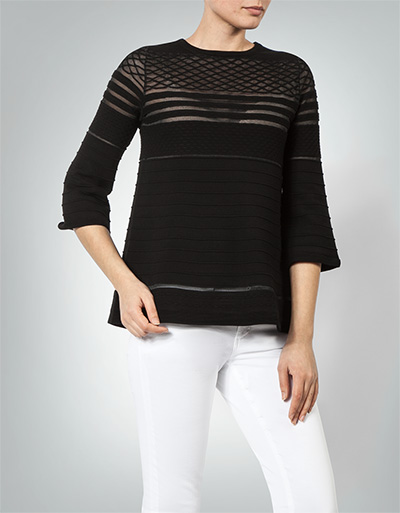 TWIN-SET Pullover mit transparenten Details Zeitbegrenzte Promotion