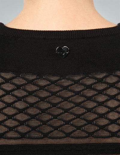 TWIN-SET Pullover mit transparenten Details Zeitbegrenzte Promotion
