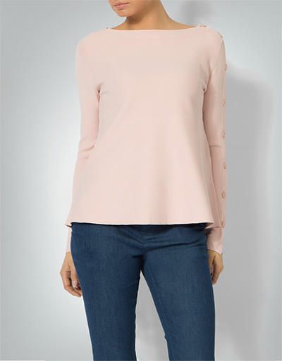 TWIN-SET Pullover mit geknöpftem Ärmel Discount Store für neue Produkte